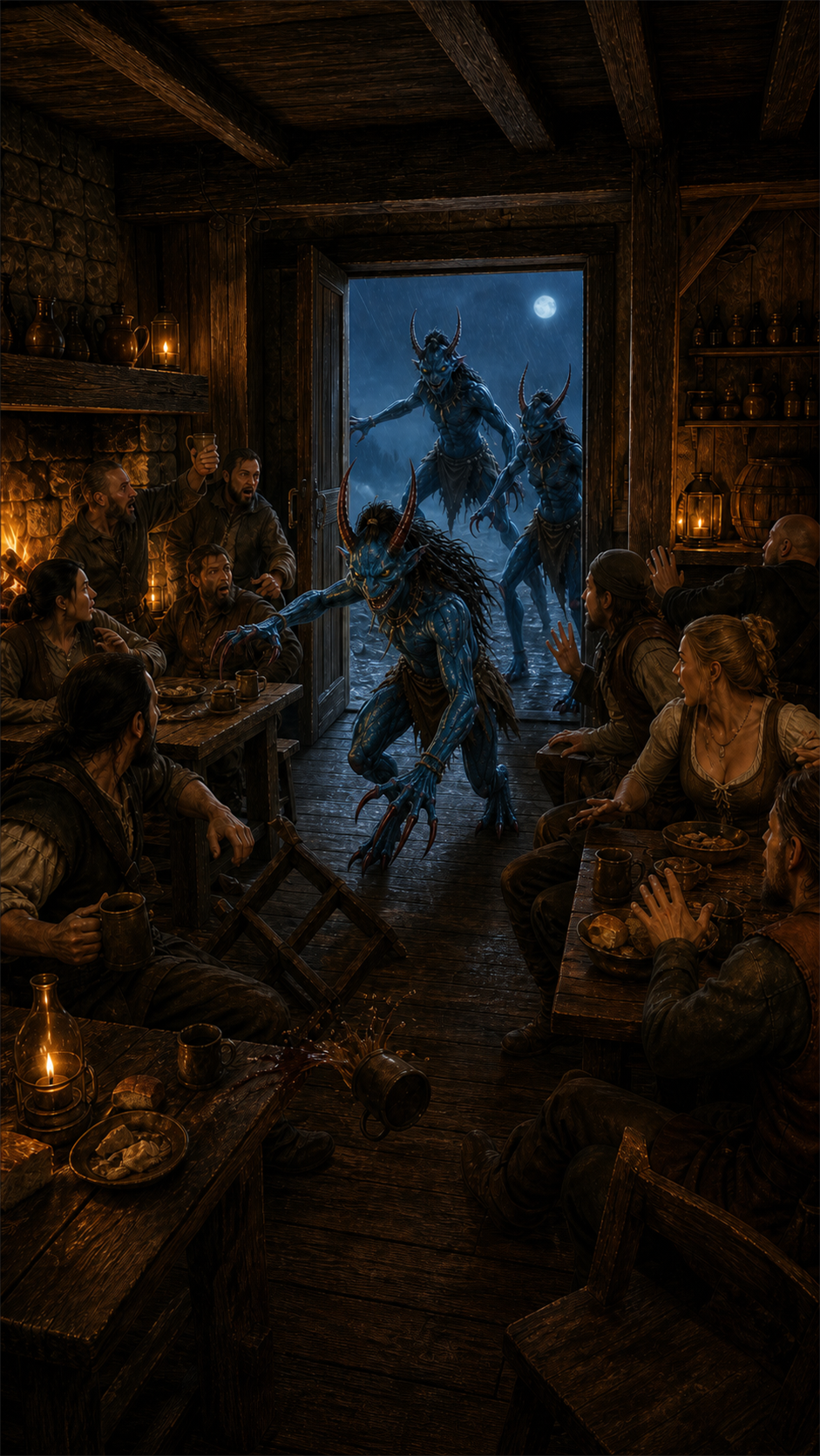 Shar-Limpf in einer Taverne